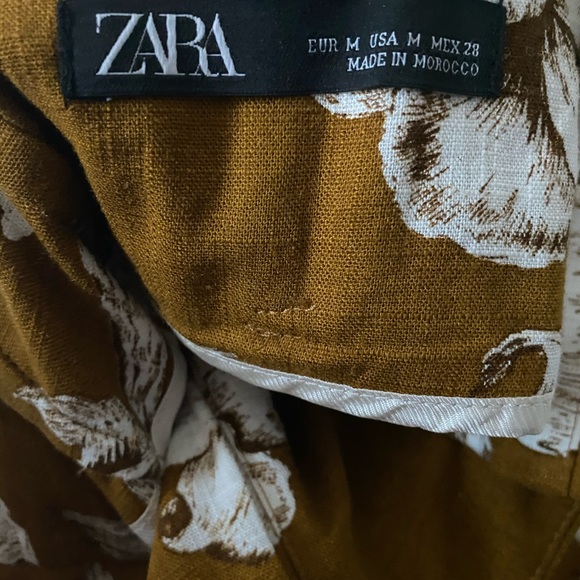 Zara two piece floral suit set - Picture 6 of 6